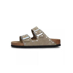 Sandale Birkenstock ARIZONA SUEDE RIVET étroite