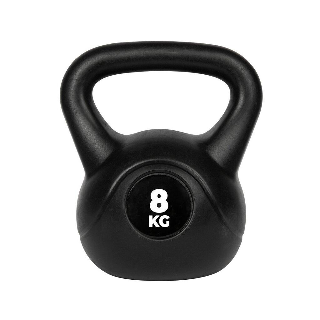 PVC Kettlebell - 10 kg - Black