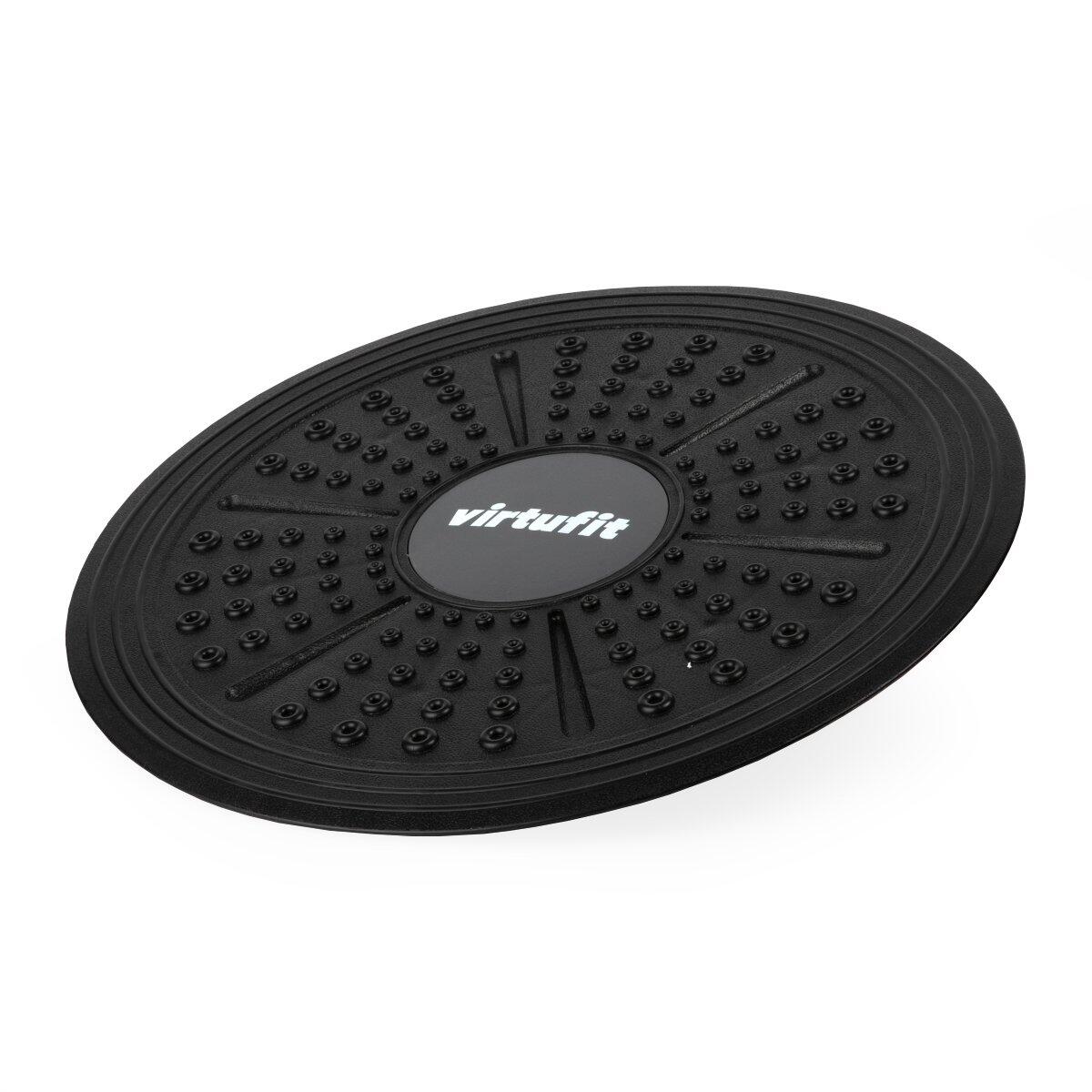 VIRTUFIT Balance Board - Wackelbrett - Verstellbar - Schwarz