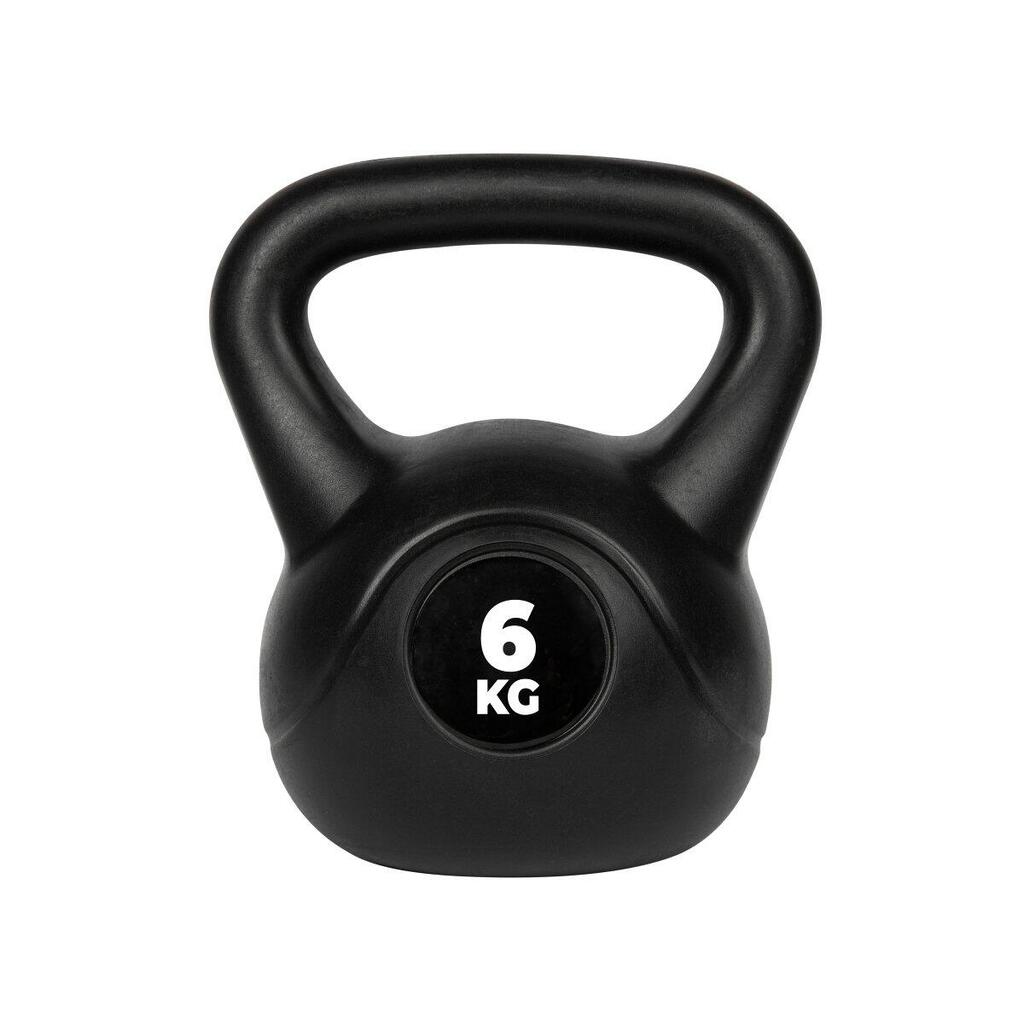 PVC Kettlebell - 10 kg - Black