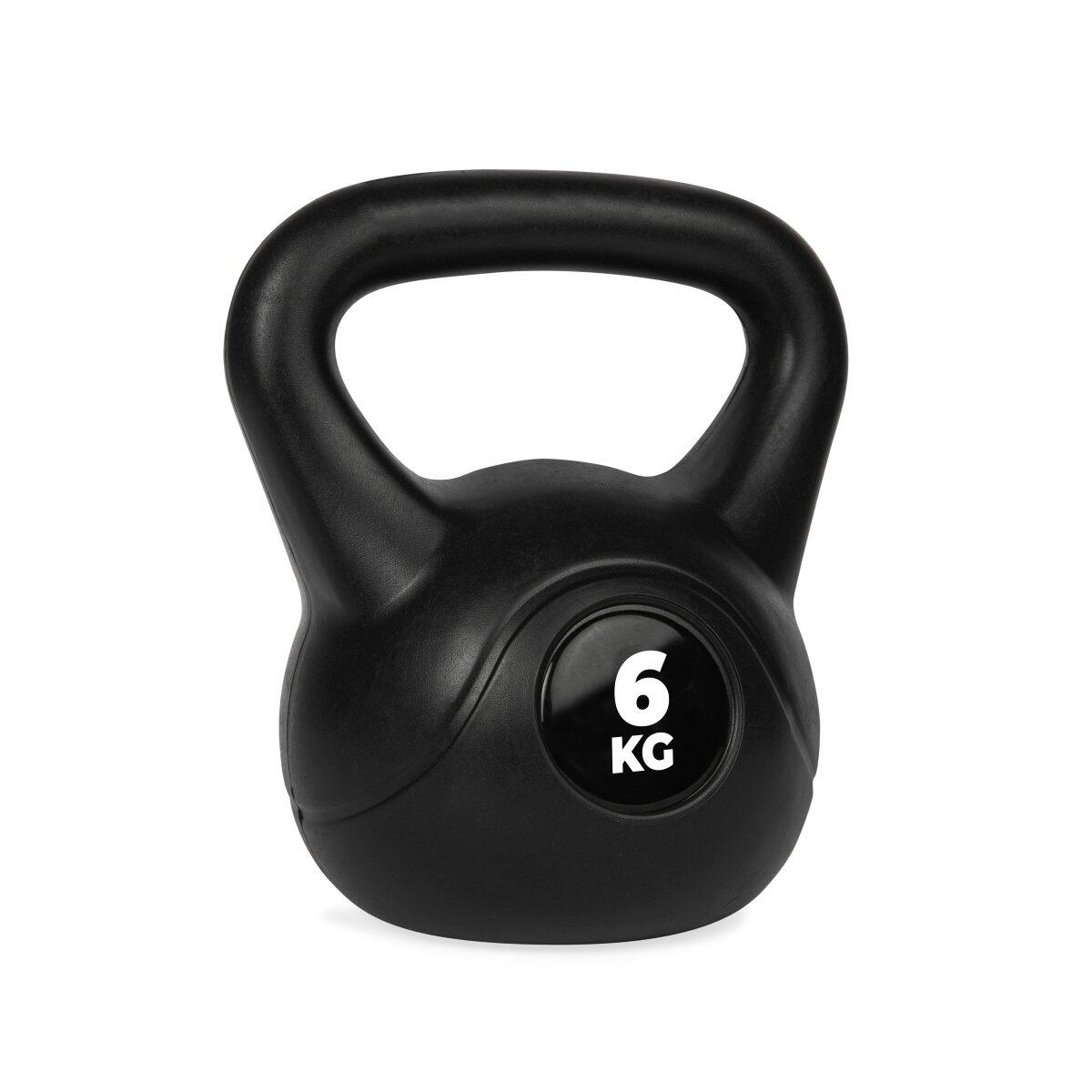 Kettlebell in PVC - 6 kg - Nero 2/4