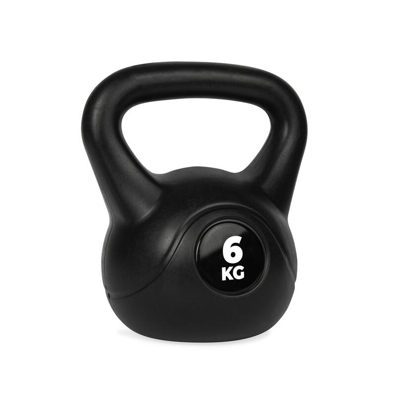 Gantera Kettlebell din PVC 6 kg VirtuFit