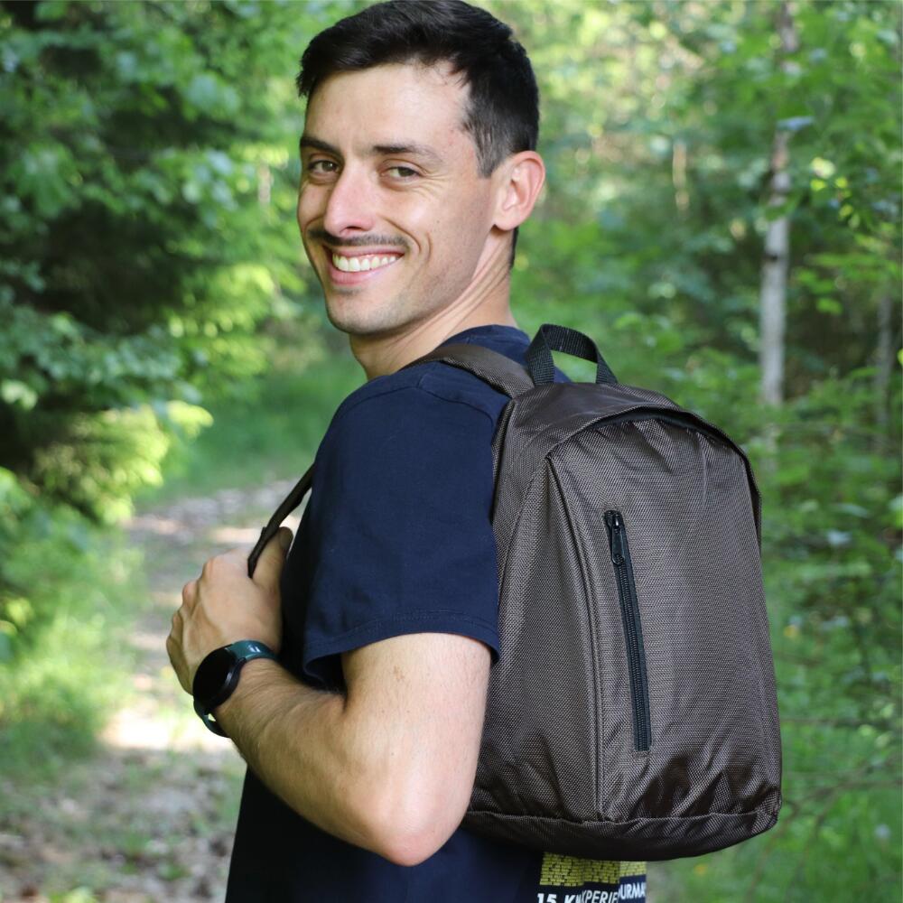DIEZZ DAY PACK MINI 8L CHOCOLAT 2/3