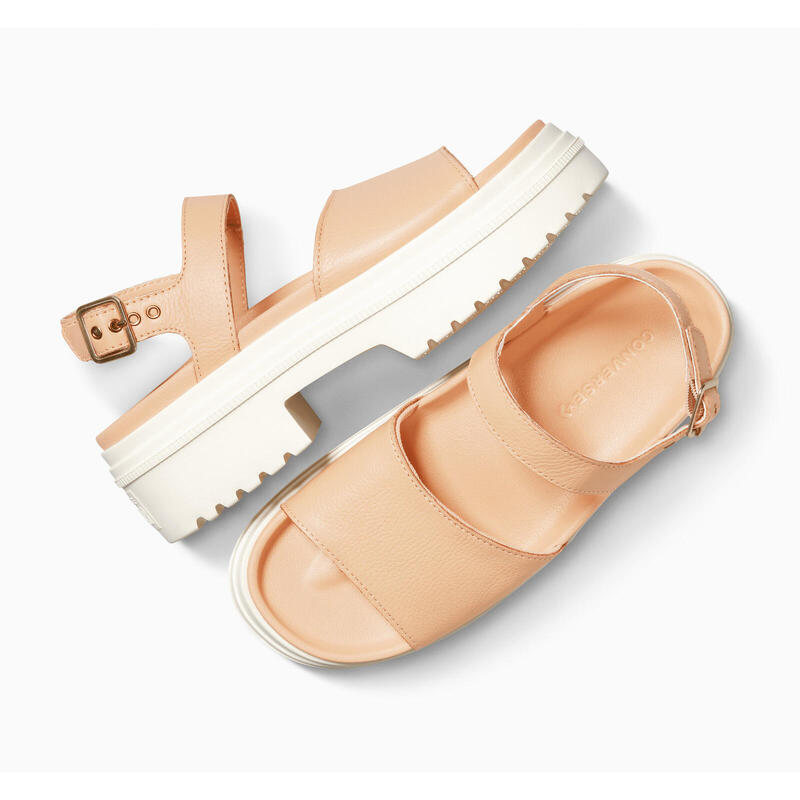 Sandale unisex Converse Chuck Tlr As Lugged Heel Sandal, Portocaliu