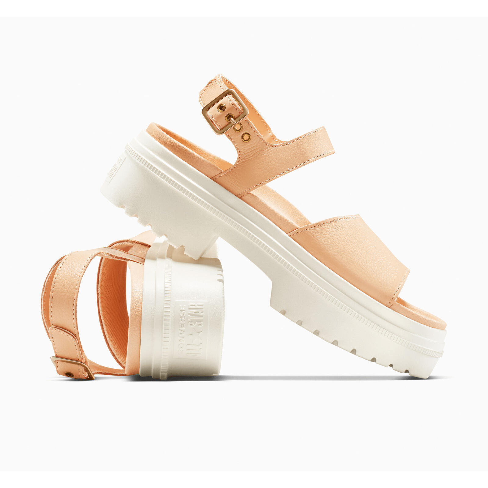Chinelos Converse Chuck Tlr As Lugged Heel Sandal, Laranja, Unissex 3/5