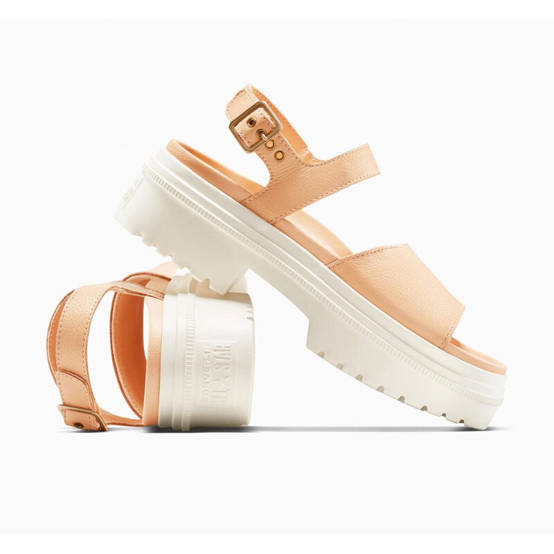 Sandale unisex Converse Chuck Tlr As Lugged Heel Sandal, Portocaliu