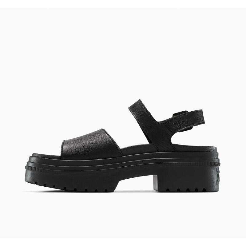 Sandale unisex Converse Chuck Tlr As Lugged Heel Sandal, Negru