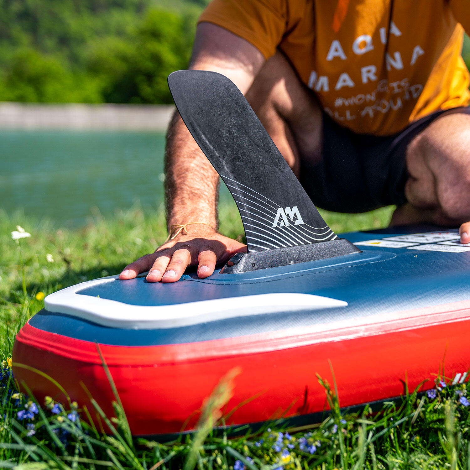 Aileron de course avec logo Aqua Marina Swift Attach 4/7