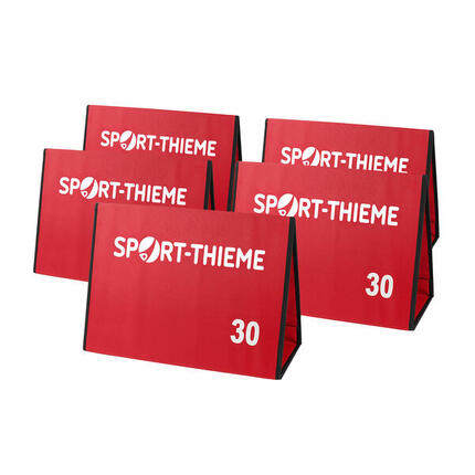 Hürden-Set Cards 30 cm Leichtathletik Unisex