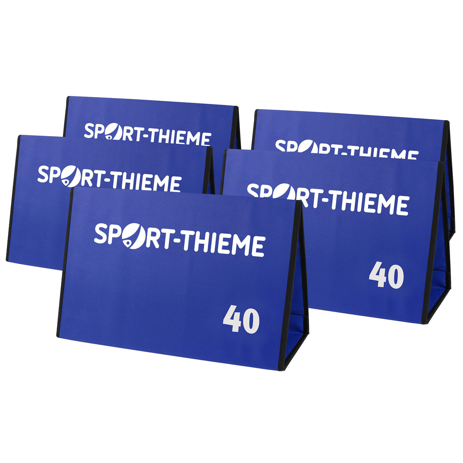 Hürden-Set Cards 40 cm Leichtathletik Unisex 1/3