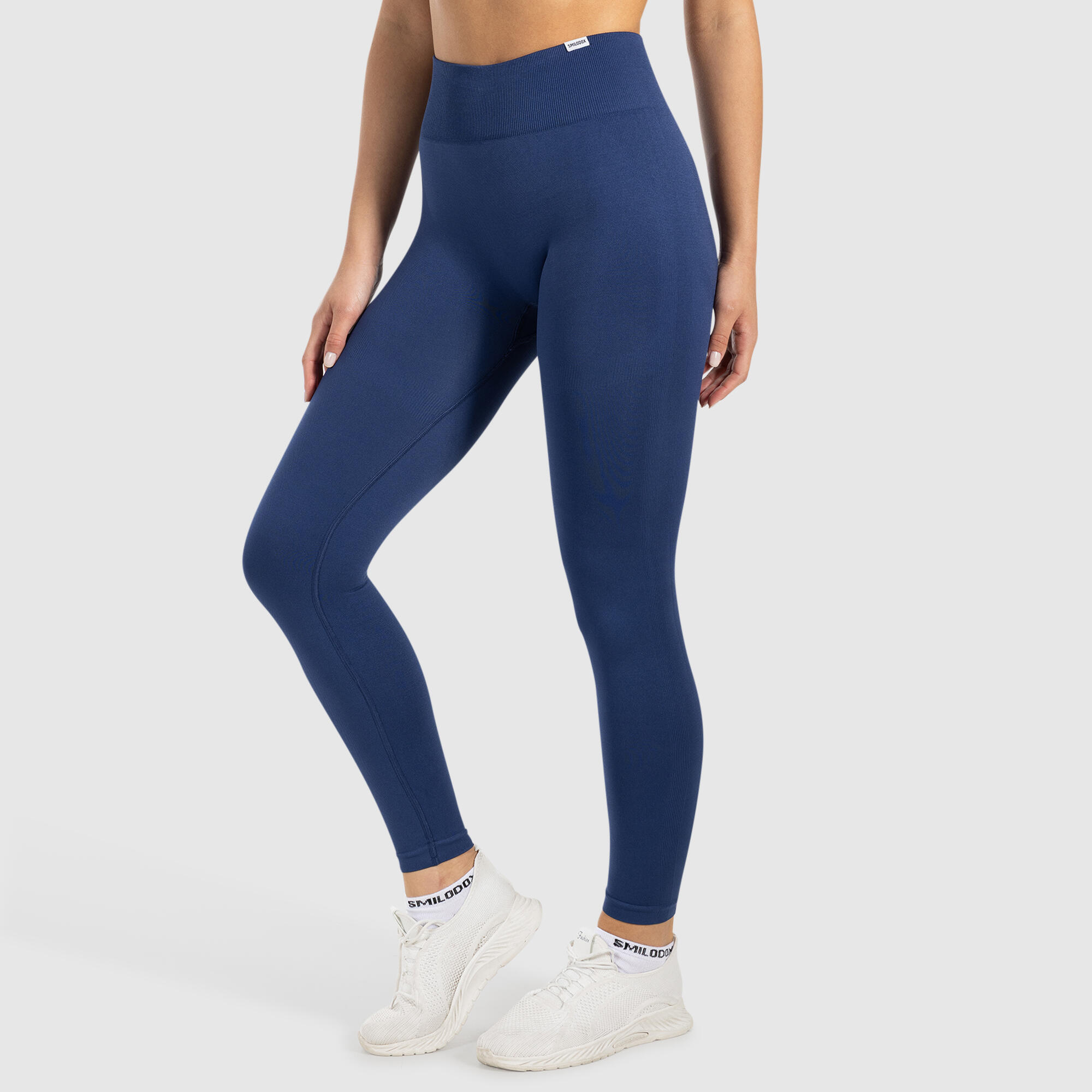 Damen Leggings Infinite Batik Scrunch Blau 2/5