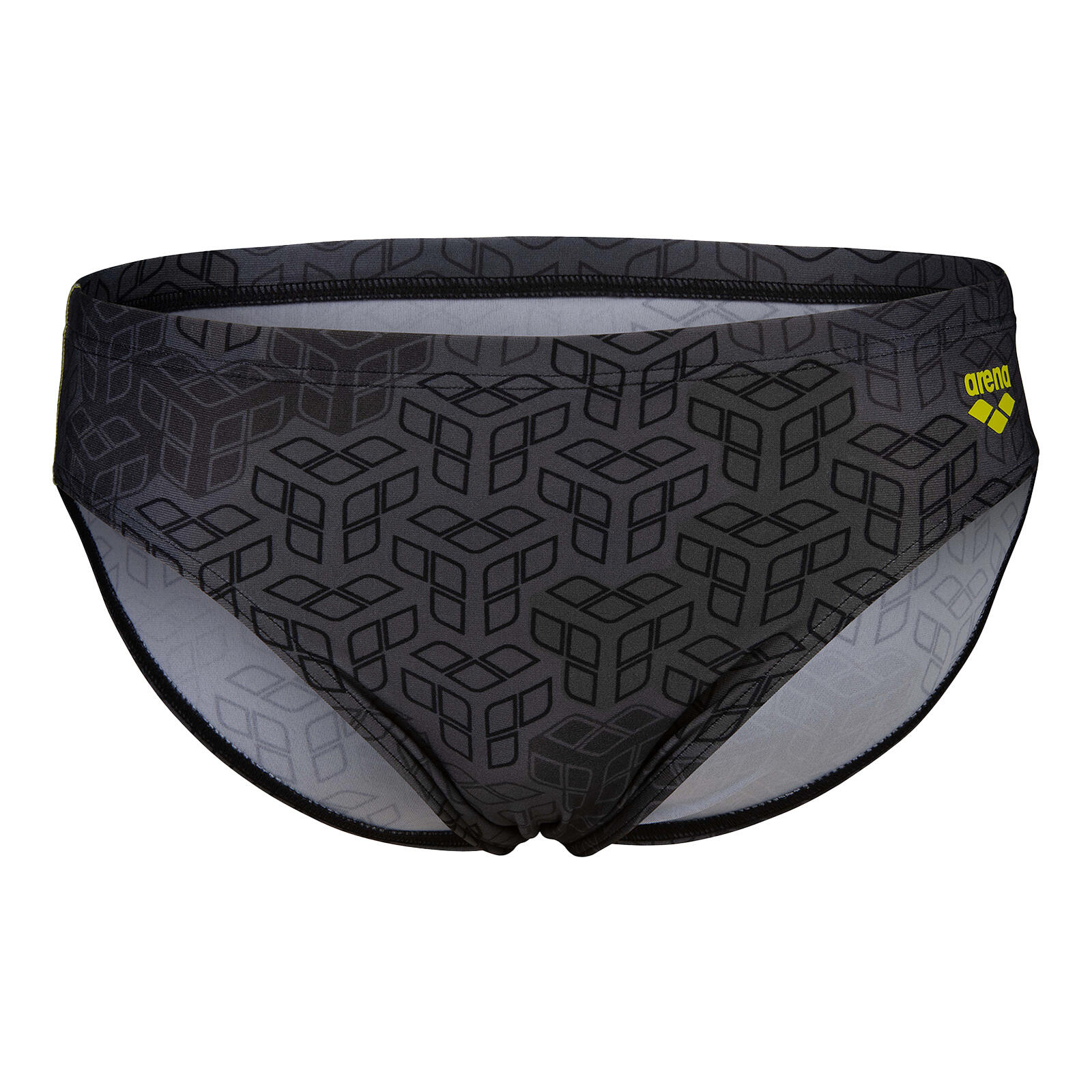 Short de bain homme Arena Camo Kikko Swim Briefs Noir Multi 1/5