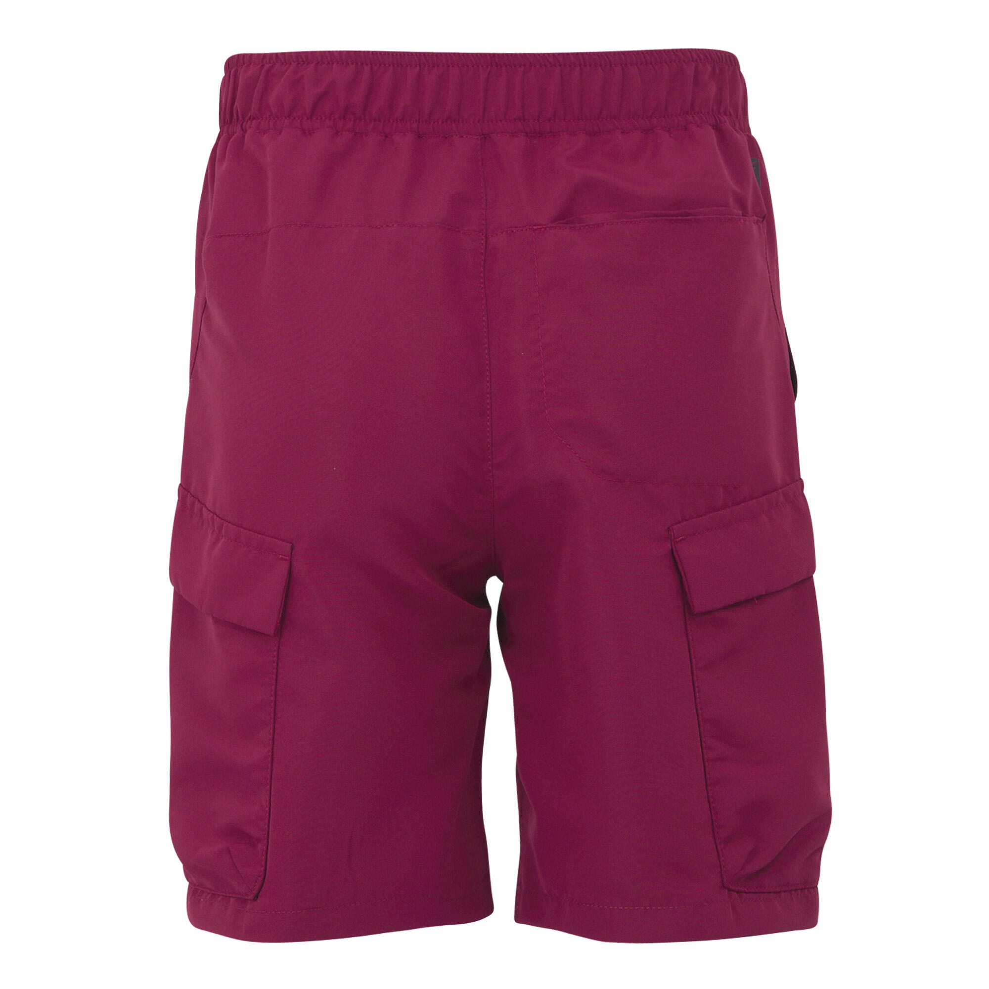 Short Uni Élastiqué SORCER Enfant (Bordeaux) 2/4