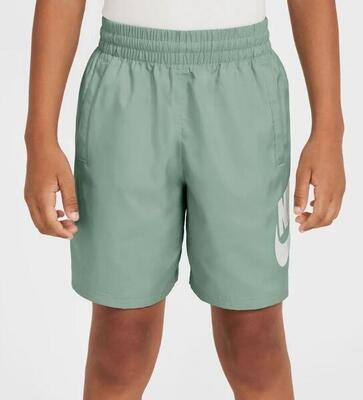 Nike Unisex Kids Pantaloncini K NSW Club Ft Short Hbr. Steam/ White 12 anni