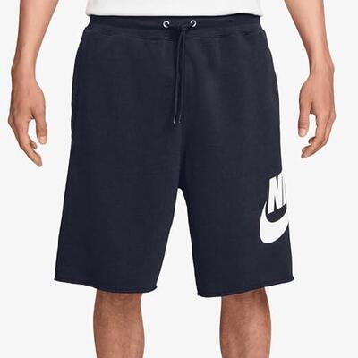 Shorts nike club alumni marineblauw