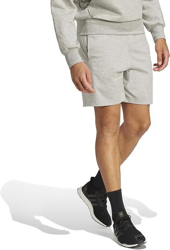 Adidas M BL SJ SHO, Pantaloncini Uomo, Medium Grey Heather/Black, XL 2/2