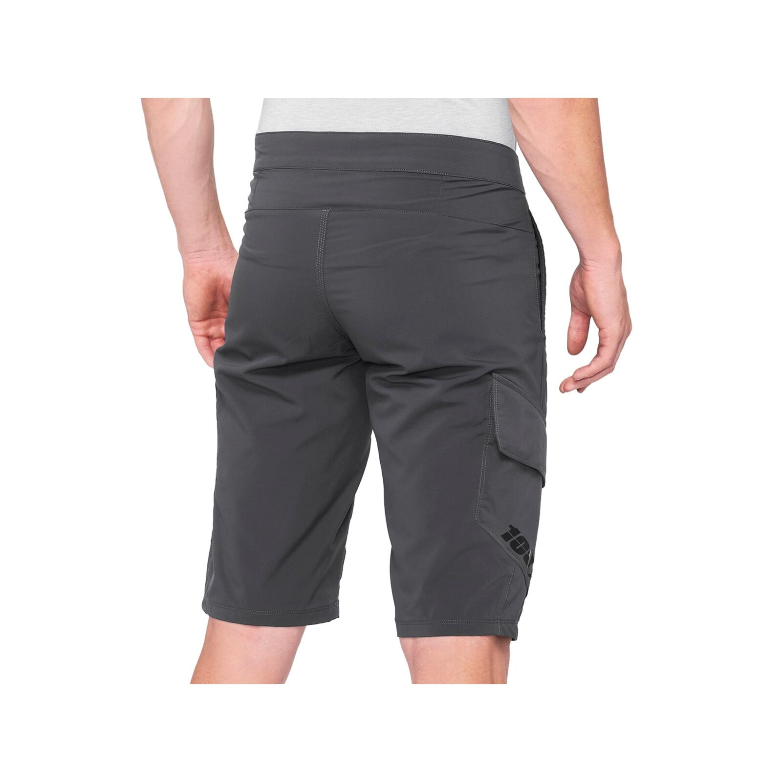 100% Ridecamp Short charcoal 38" 2/2