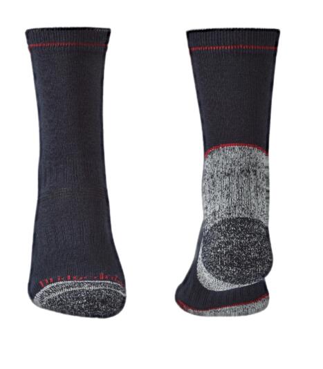 Lightweight Coolmax Performance Wandelsokken Heren Synthetische sokken Navy/Red 2/3