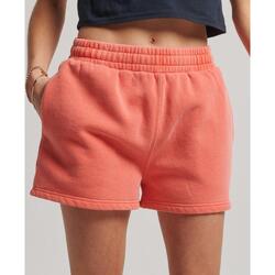 Short en molleton lavé vintage