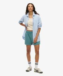 Short en molleton lavé vintage