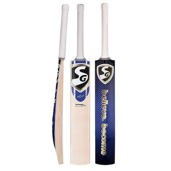 SG Thunder Plus cricket bat – Kashmirweide, Kurzgriff