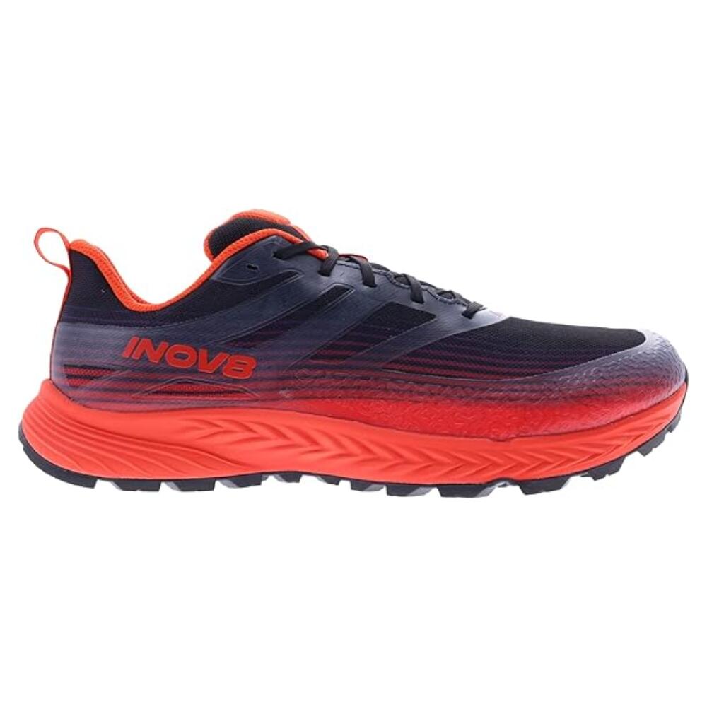 INOV-8 Inov-8 Trailfly Speed Mens Black/Fiery Red Running Shoes (Wide Fit)