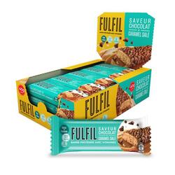 Fulfil Chocolat - Caramel Salé 40g - Boîte de 15 barres