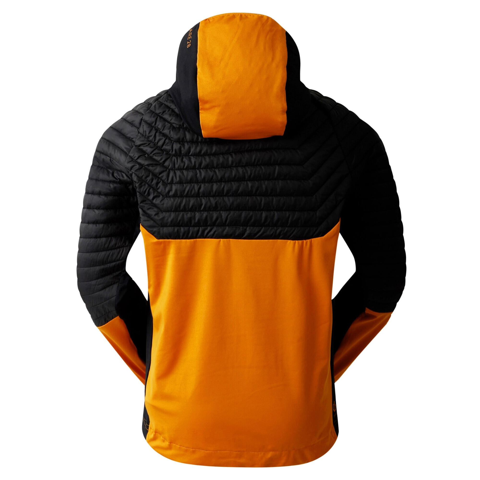 Veste Hybride DESCENDING Homme (Noir / Orange Vif) 2/4