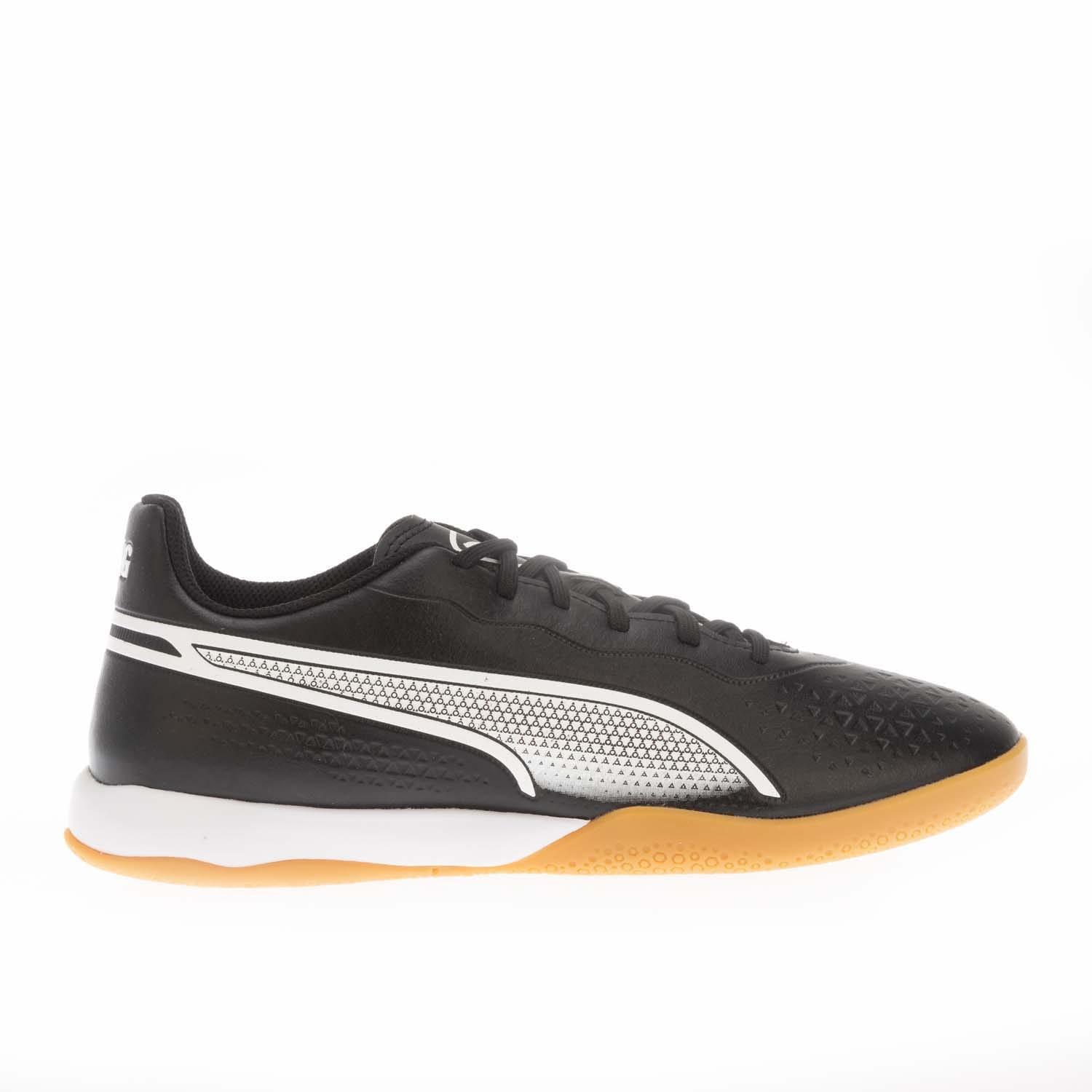 PUMA Mens King Match It Trainers (Black/White)