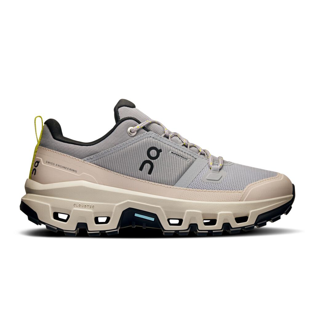 Chaussures de randonnée montagne On Running Cloudrock Low WP Gris/Glace 2/6