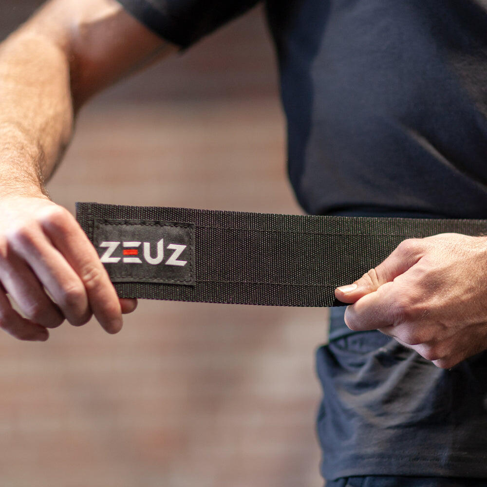 Ceinture d'haltérophilie ZEUZ – Haltérophilie – Noire – Taille S 7/7