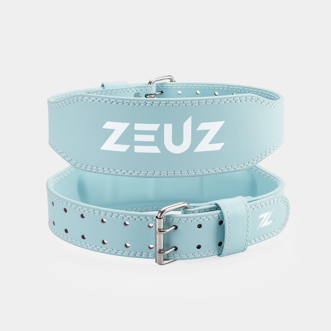 Zeuz - Ceinture D'Haltérophilie Zeuz — Réglable - Ceinture Lombaire - Blanc|bleu - 48 Xl - Decathlon