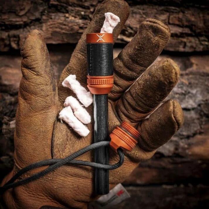 Exotac fireROD Grigio – accendifuoco compatto e affidabile 5/6