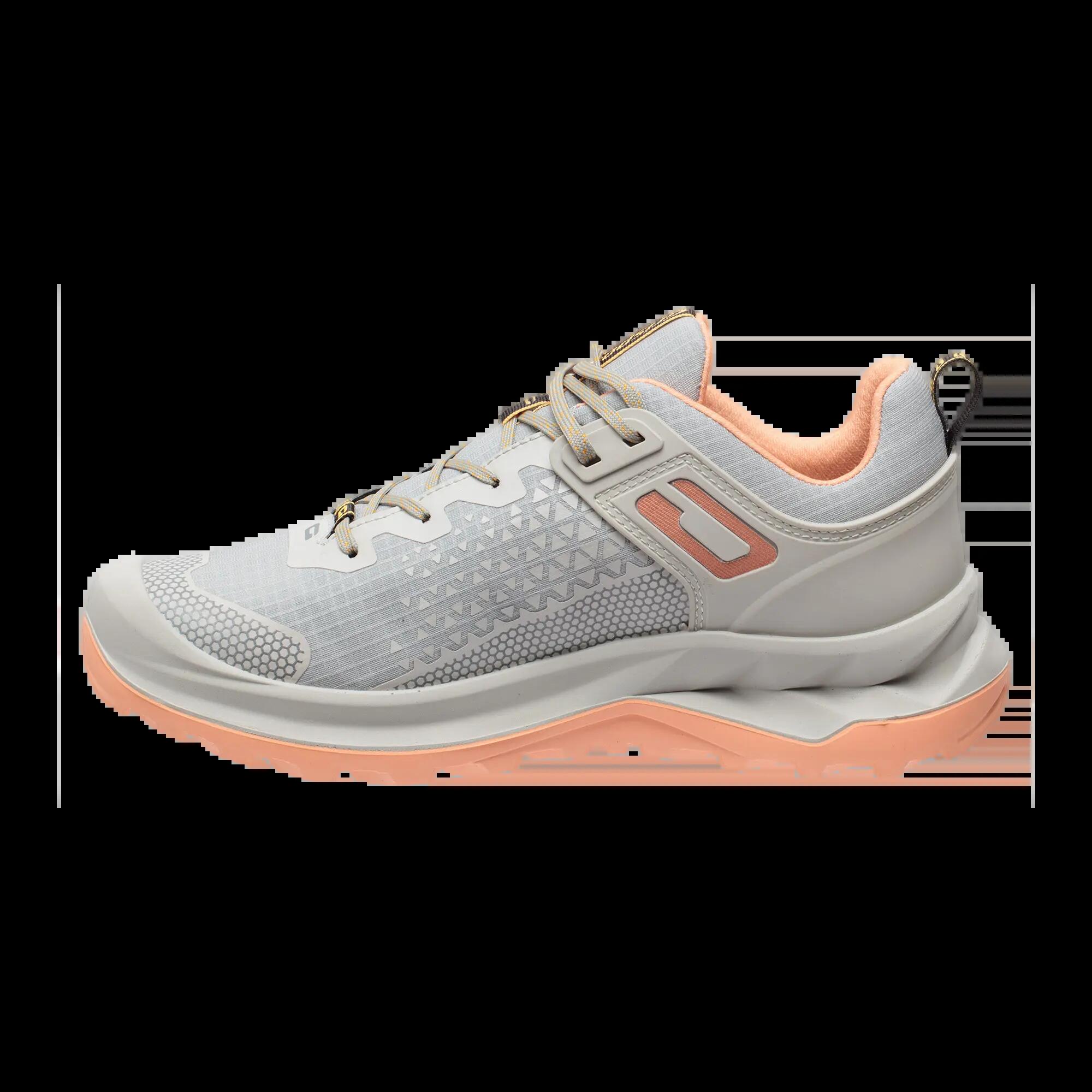 Explorer Low Wandelschoen Dames leren lage wandelschoenen Grey/Peach 3/5