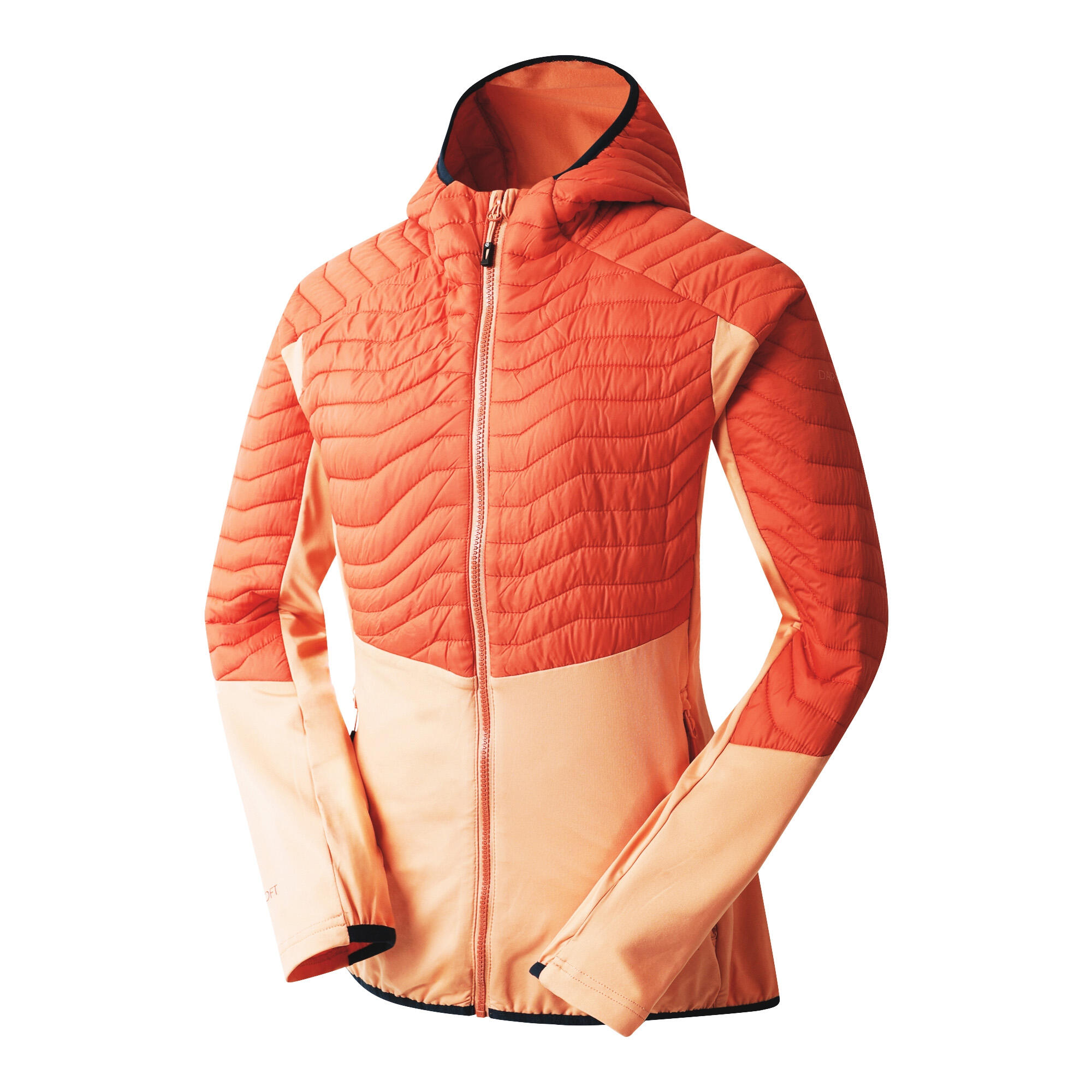 Veste Hybride ALTIMETER Femme (Rouge Rouille / Crevettes) 3/4
