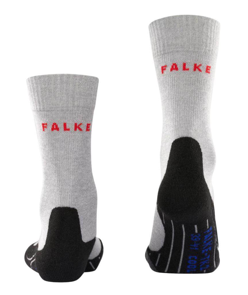 Chaussettes synthétiques pour femmes gris clair 2/2