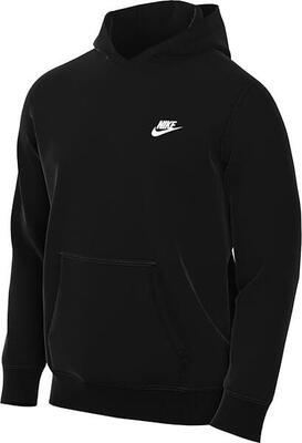 Nike Sportswear Felpa con Cappuccio Uomo Nero (Black/Black/White) L
