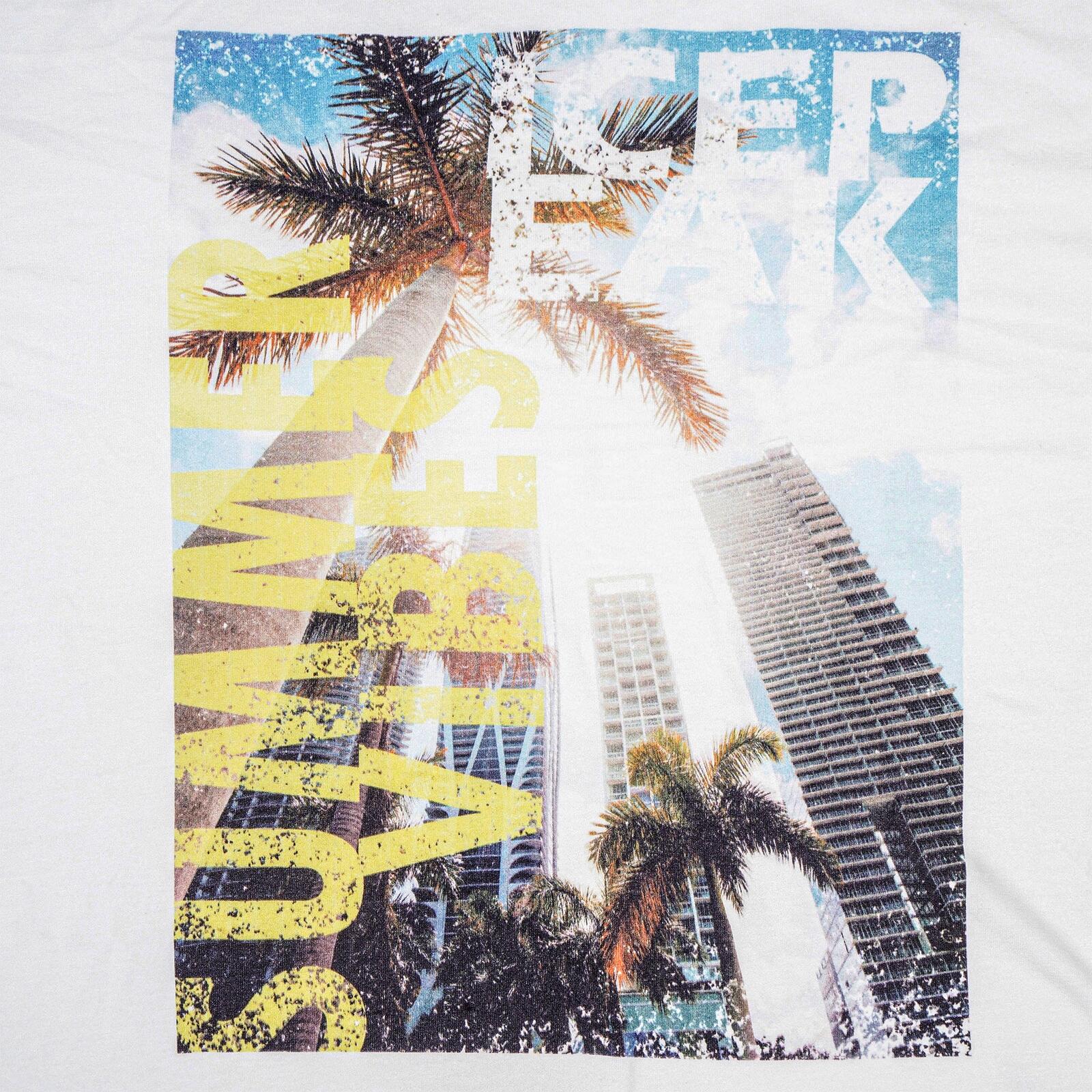 T-Shirt angenehm weich Bambusviskose Print Herren - Macatawa 4/5