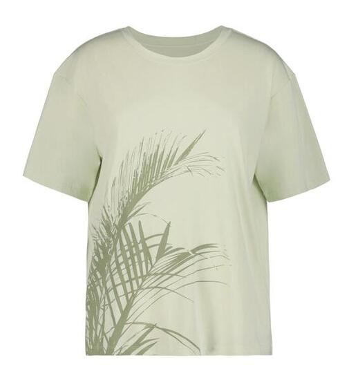 Malibu T-Shirt Dames Korte mouw Light Green