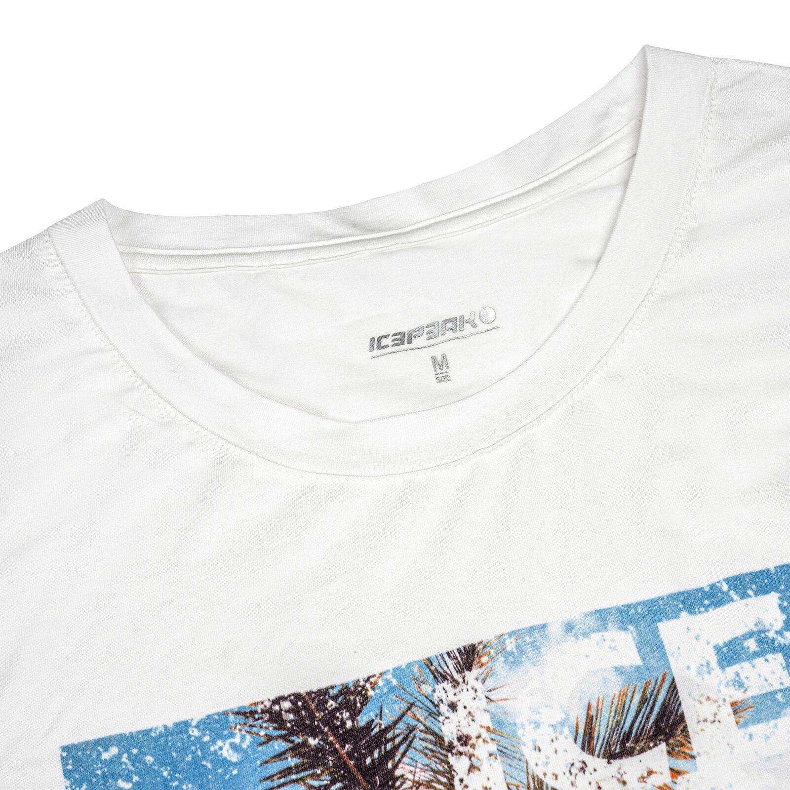 T-Shirt angenehm weich Bambusviskose Print Herren - Macatawa 3/5