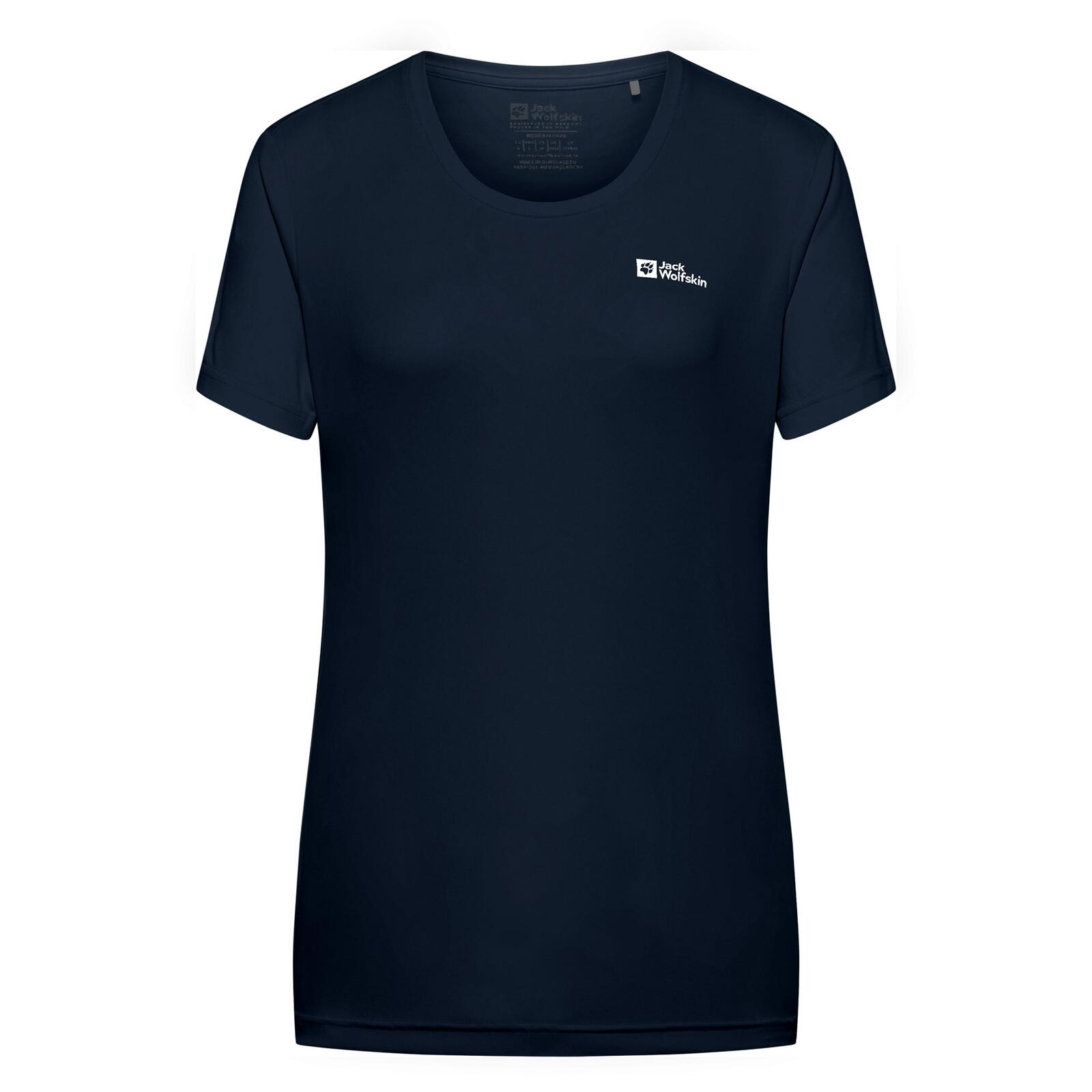 JACK WOLFSKIN Jack Wolfskin Tech T-Shirt-Midnight Sky