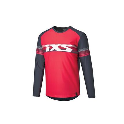 iXS Kids Trigger Lite 1.1 Jersey Red-Marine KM
