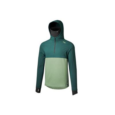 iXS Carve 1.0 Hooded Jersey Duckgreen-Sage S