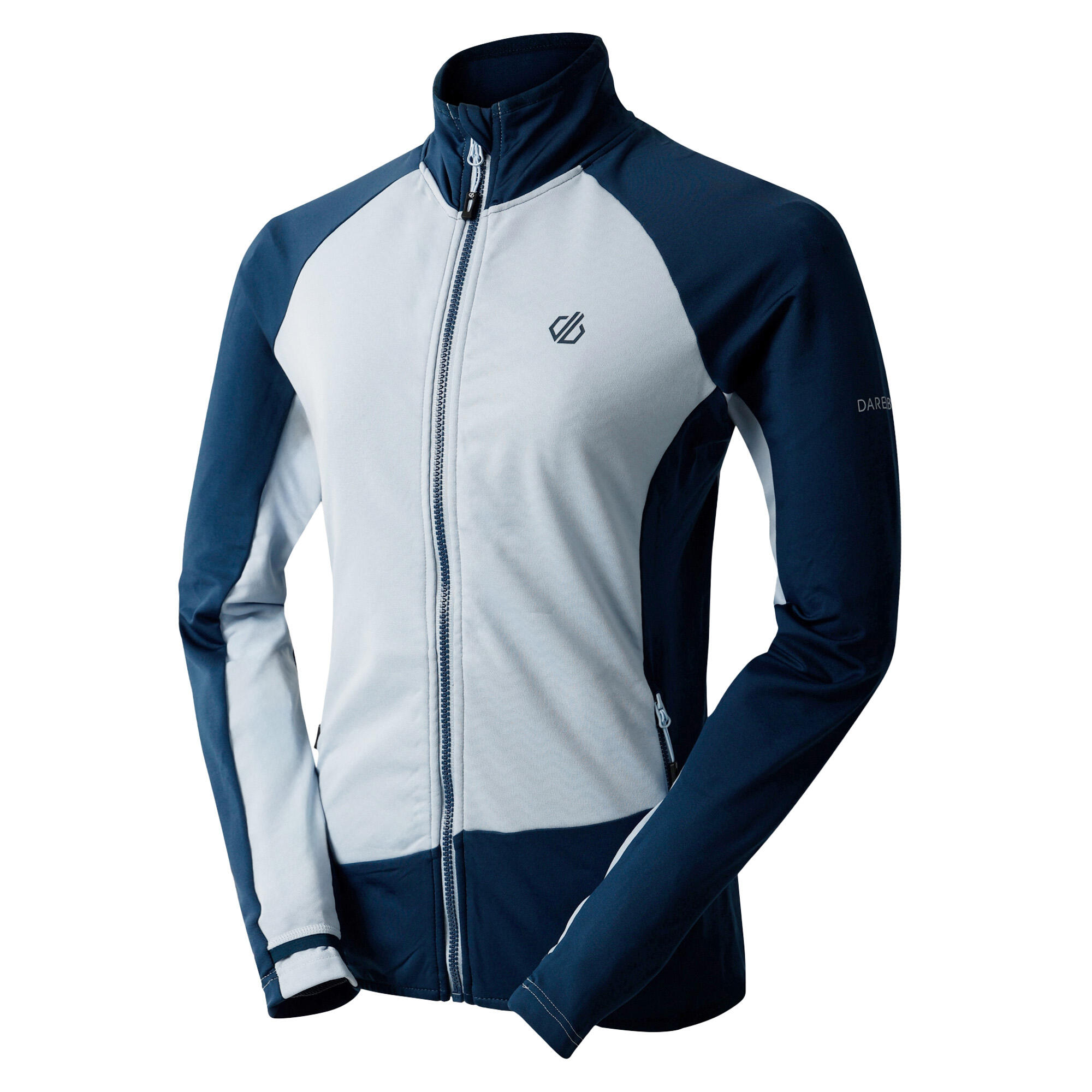 Haut De Sport EMERGING Femme (Blanc Ciel / Denim Sombre) 3/4