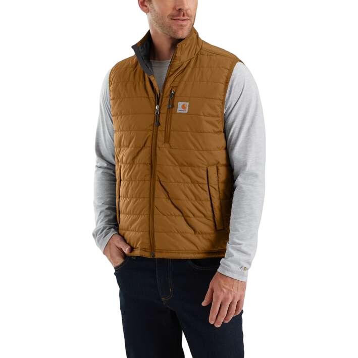 Rd Relaxedfit Lightweight Insulated Vest  (Brn) S Heren Vest Carhartt Brown 2/2