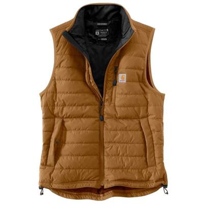 Rd relaxedfit lightweight insulated vest (brn) s heren vest carhartt brown