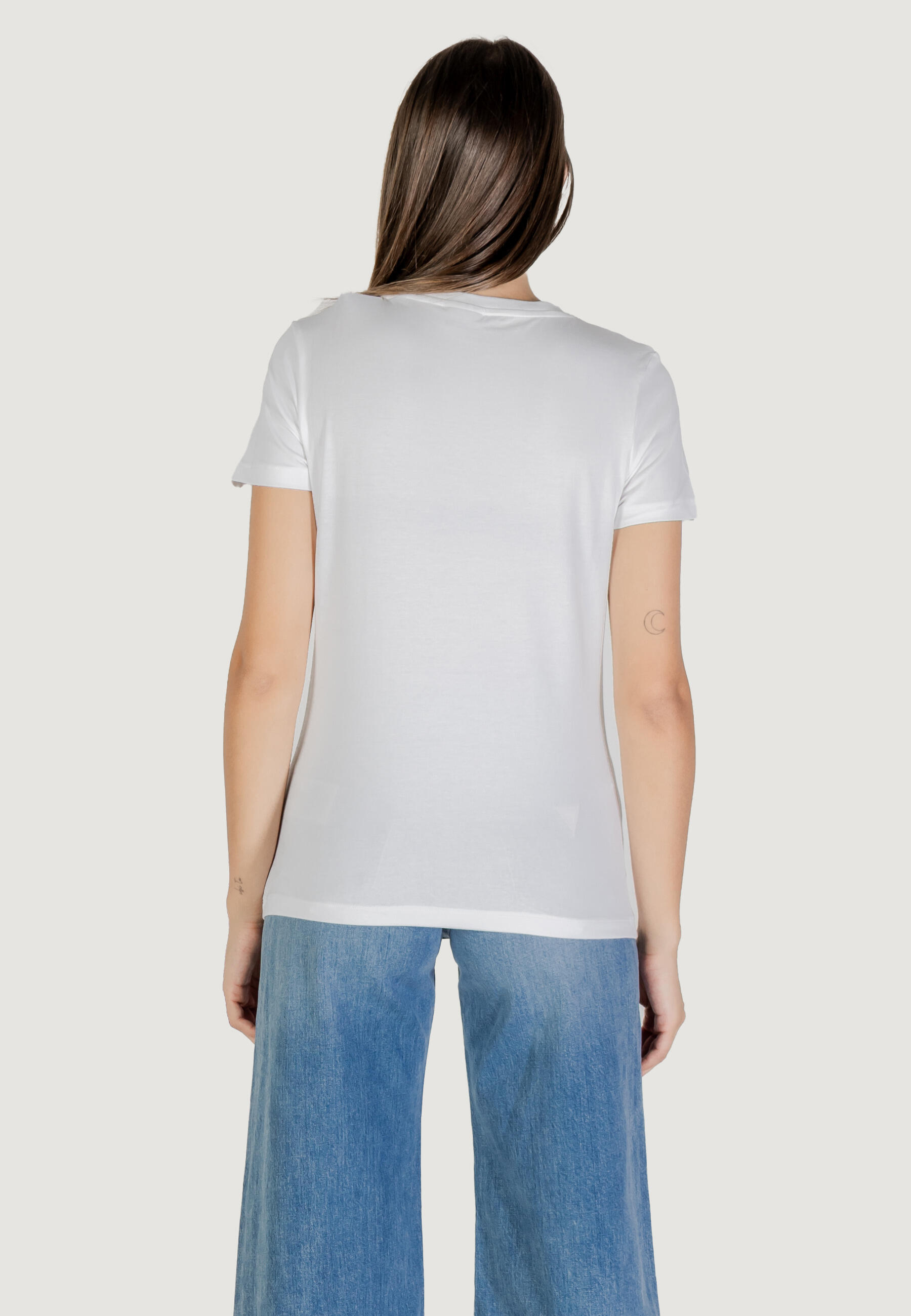 t-shirt crop top BRIANA SS T-SHIRT FEMME BLANC 5/5