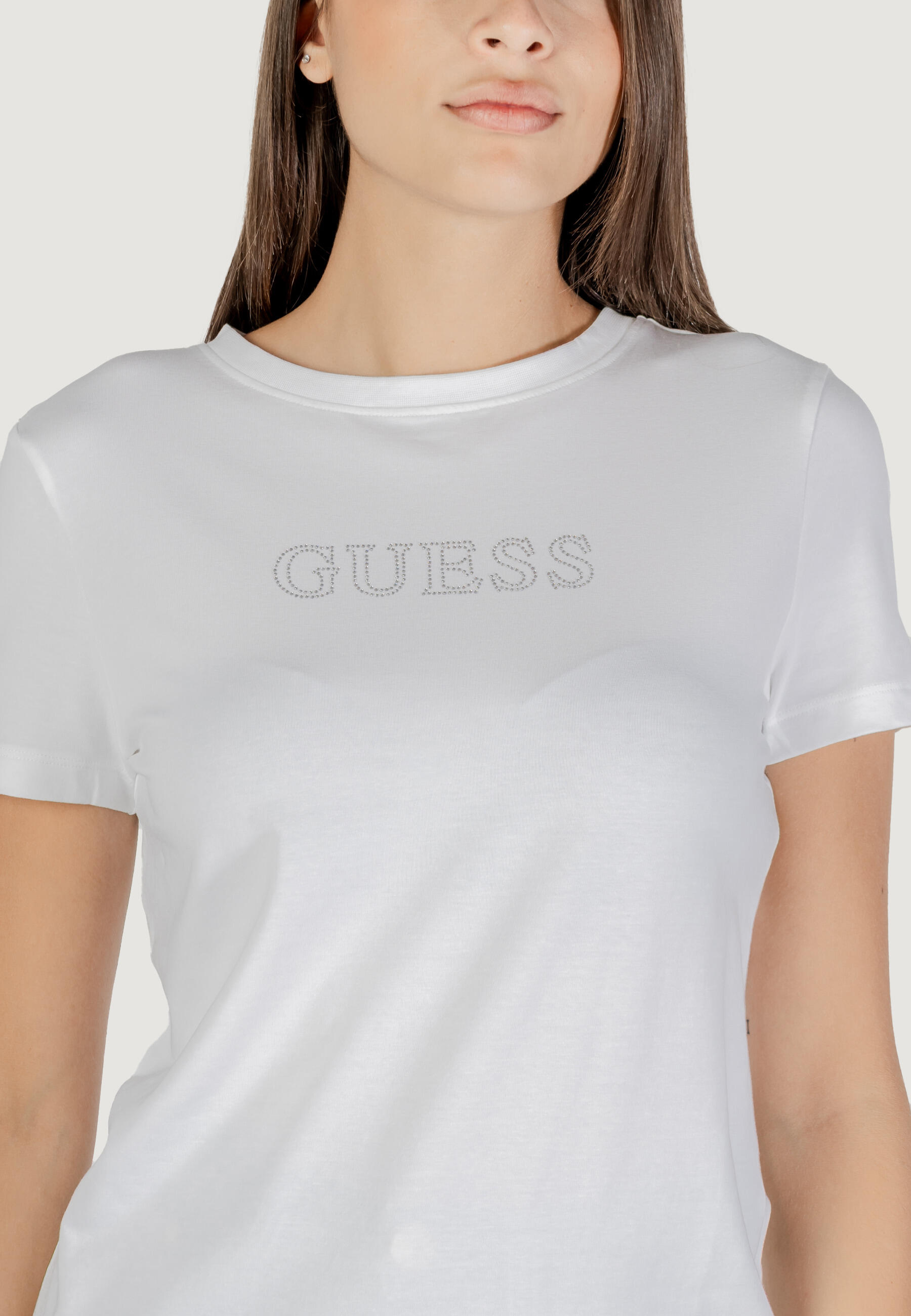 t-shirt crop top BRIANA SS T-SHIRT FEMME BLANC 2/5