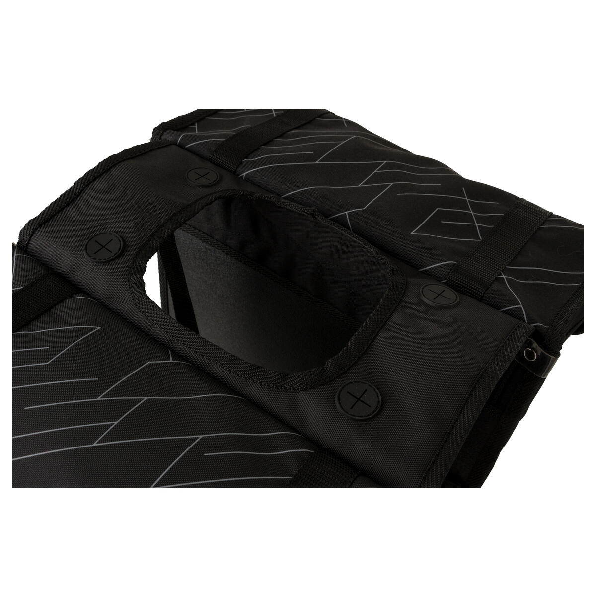 Dex Doppelte Fahrradtasche Basics Schwarz 4/7