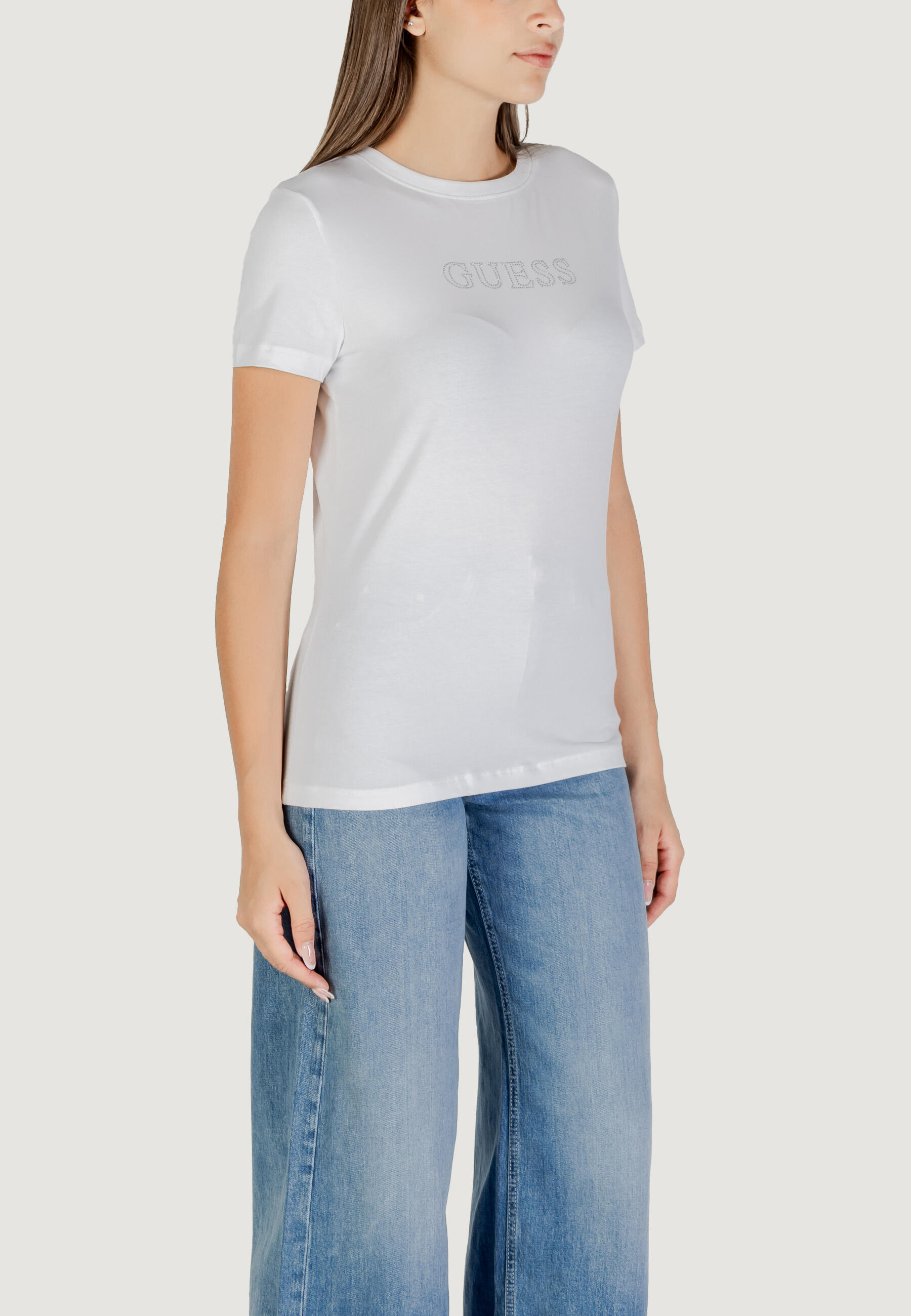 t-shirt crop top BRIANA SS T-SHIRT FEMME BLANC 3/5